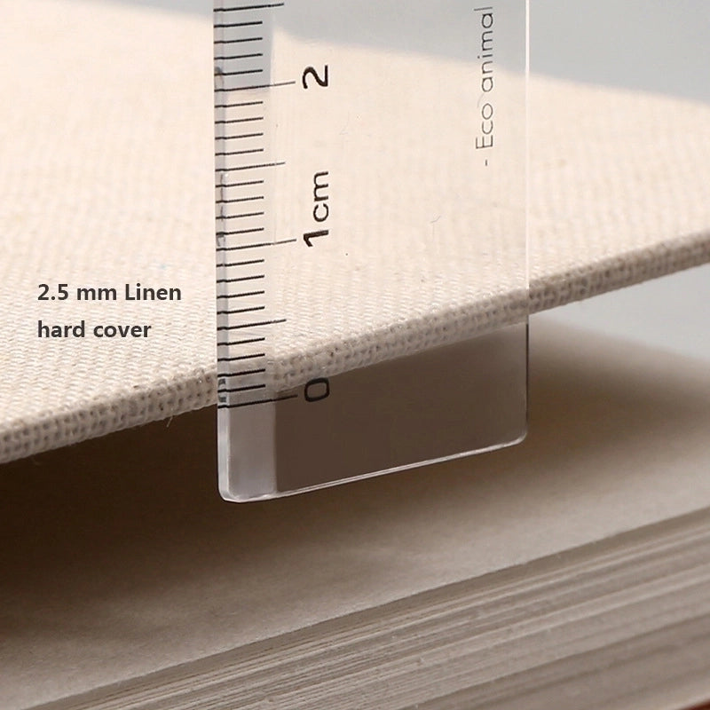 1 Piece Solid Color Learning Paper Casual Notebook