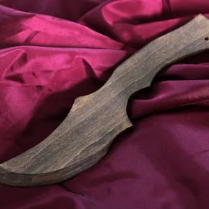 pornhint Pornhint Wooden knife BDSM stylized, for knife play, wax play and sensation play
