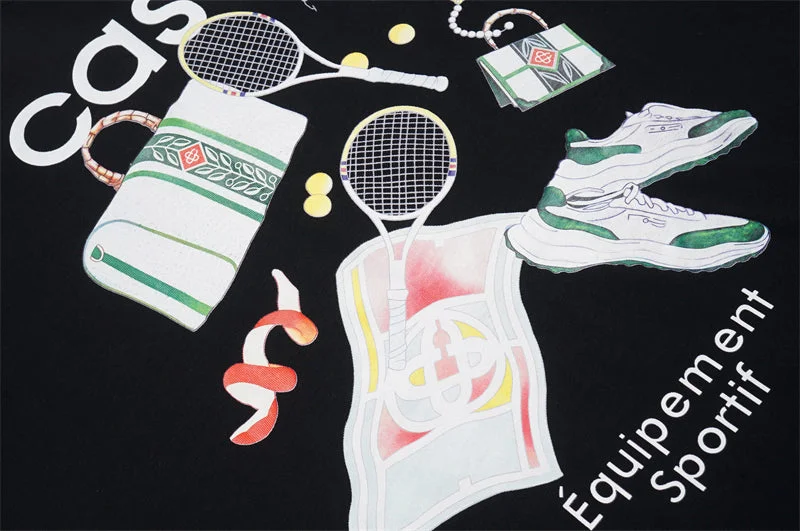 Casablanca 2023 new fashion T-shirt short sleeves