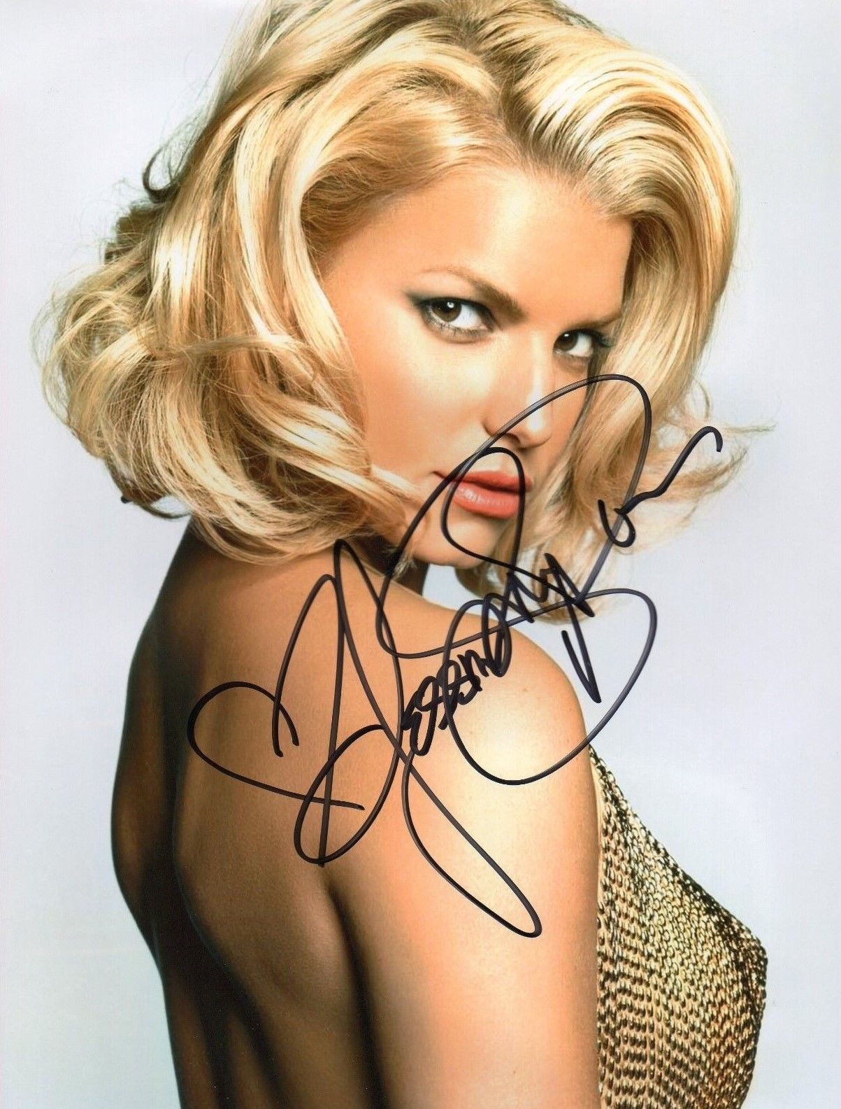 JESSICA SIMPSON AUTOGRAPHED SIGNED A4 PP POSTER Photo Poster painting PRINT 27