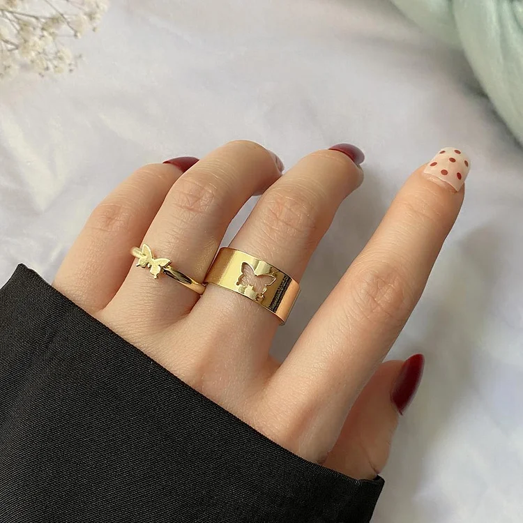 Matching Promise Rings - 2 Pieces