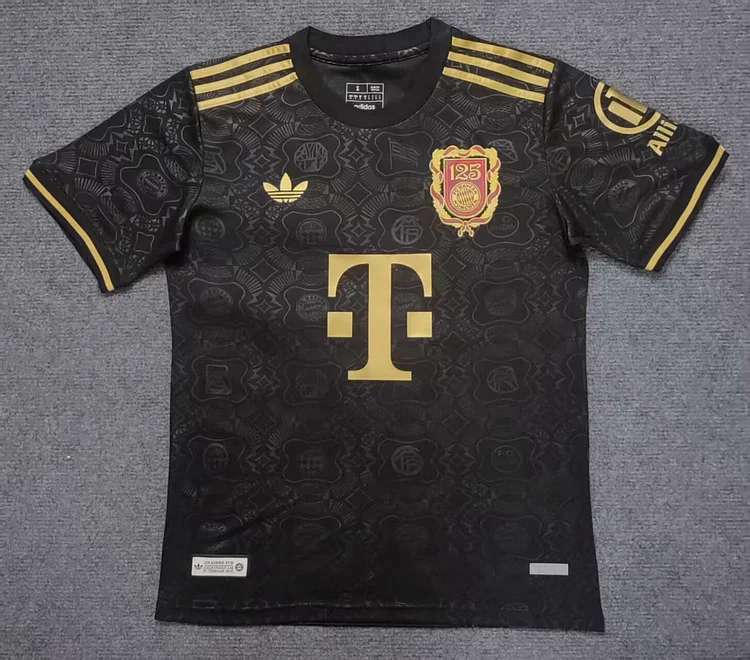 2025-26 Season - Bayern 125th Anniversary Edition Black - Jersey - Fan Edition