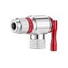 Portable Tire Inflator Aluminum Alloy CO2 Bike Tire Inflator Cycling Accessories