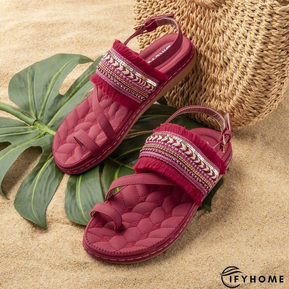 Women Spring Band Artificial Fashion Daily Sandals | IFYHOME