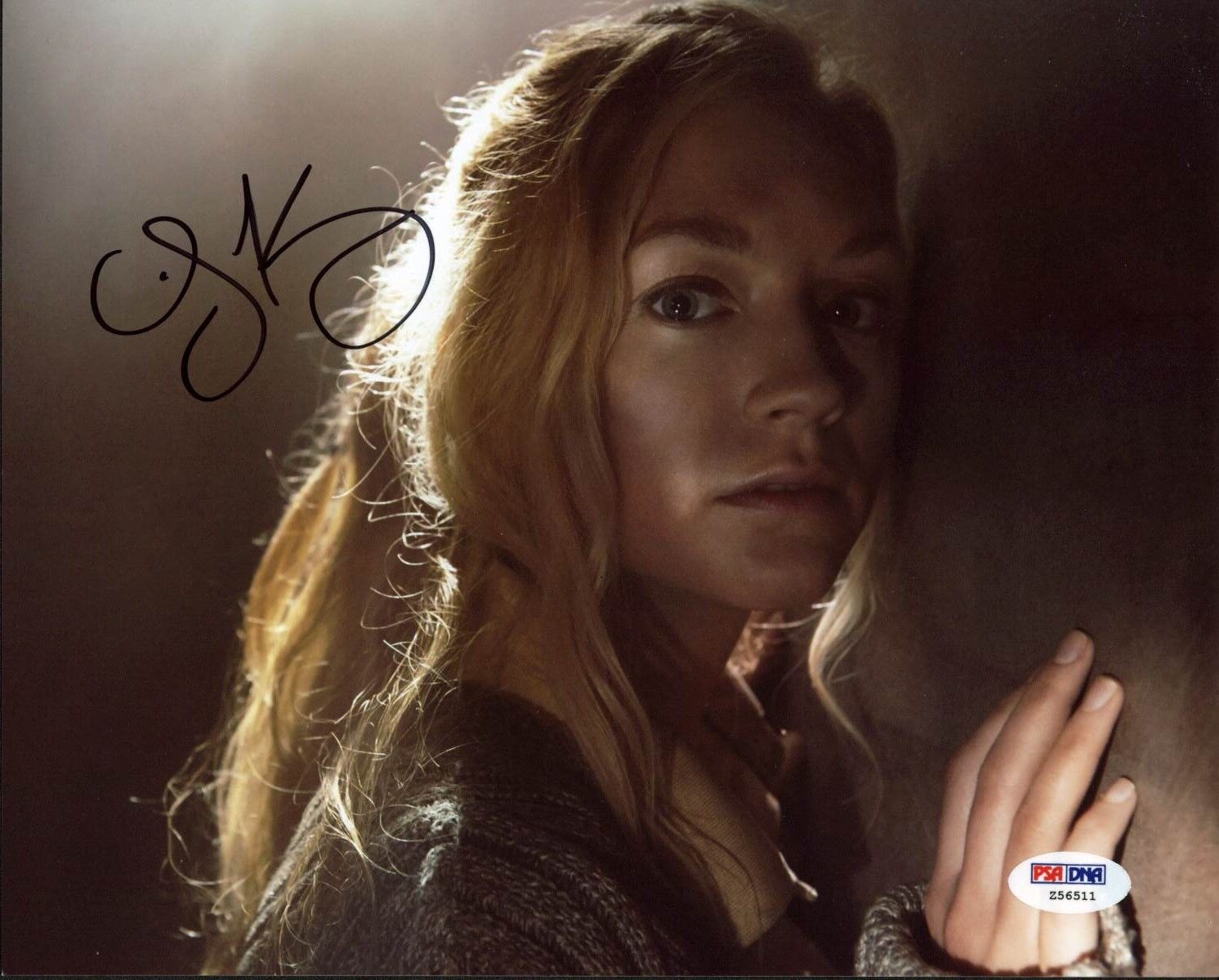 Emily Kinney The Walking Dead Signed Authentic 8X10 Photo Poster painting PSA/DNA #Z56511