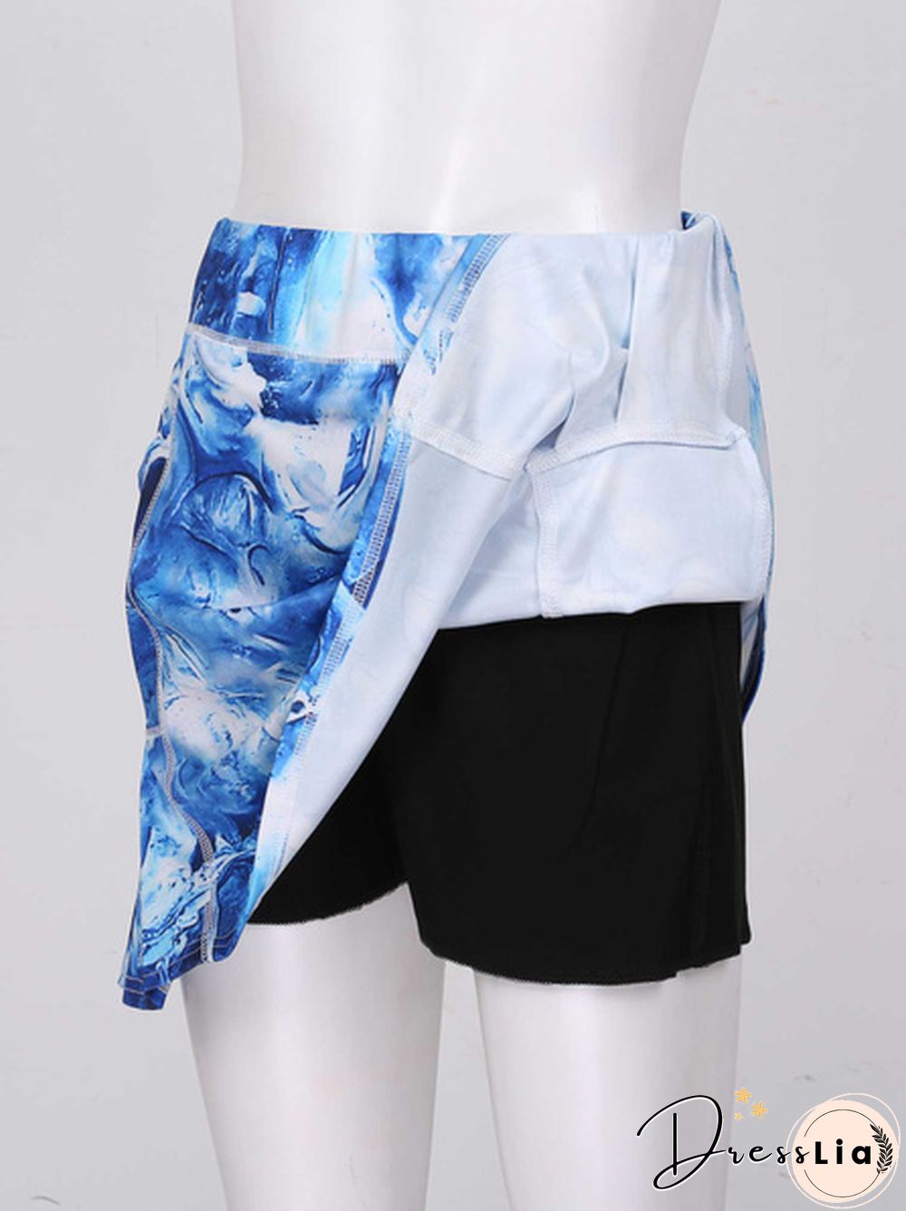 Women's Athletic A-Line Skirt Tennis Golf Skirt With Shorts Workout Running Skort