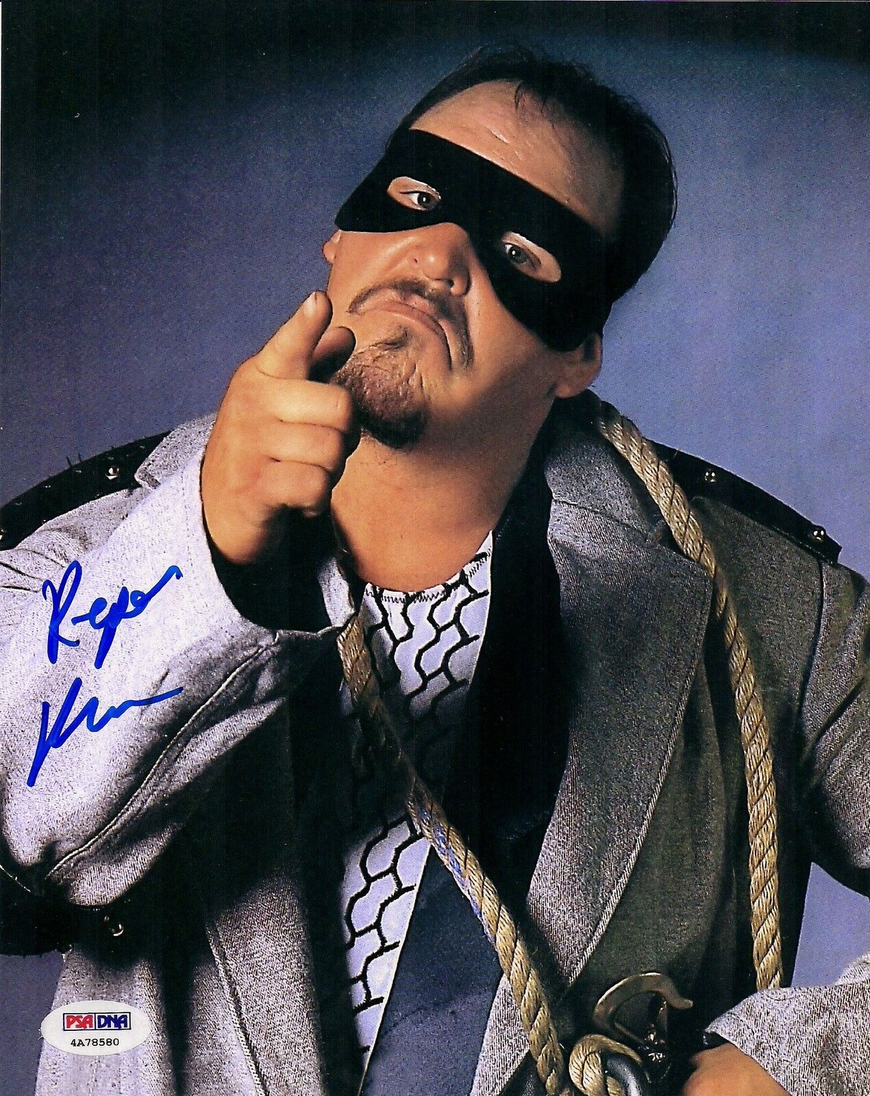 Repo Man Signed 8x10 Photo Poster painting WWE PSA/DNA COA Autograph Classic WWF Picture Auto'd