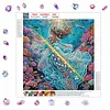 Ocean Beauty Partial Drill Diamond Painting Kit 5D Beauty Figure 30x30cm
