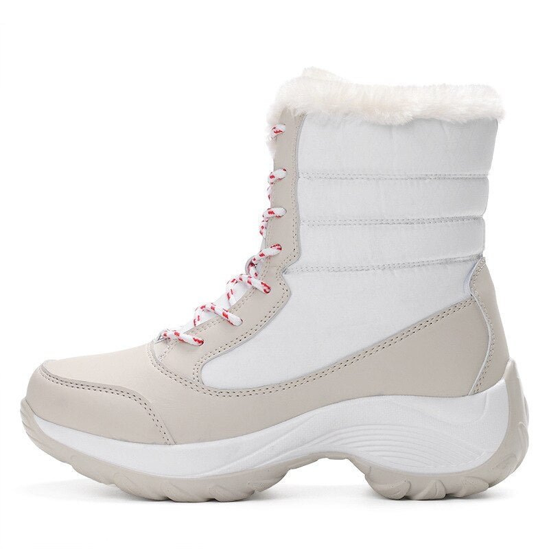 Women Boots Super Warm Winter Boots Women Plus Size Platform Shoes Woman Heels Snow Boots Winter Footwear Female Ankle Botas