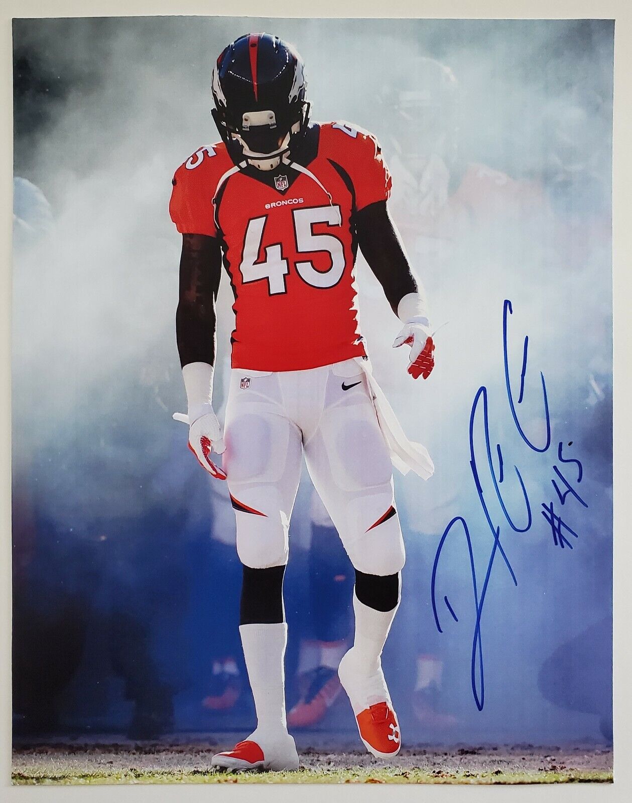 Dominique Rodgers-Cromartie Signed 11x14 Photo Poster painting Denver Broncos NFL Football RAD