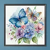 Diamond Painting-DIY Crystal Rhinestone Flower Butterfly(40x40cm)