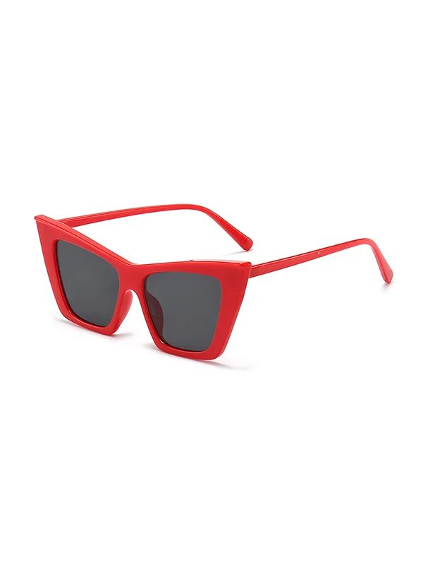 Geometric Sun-protection Sunglasses Accessories