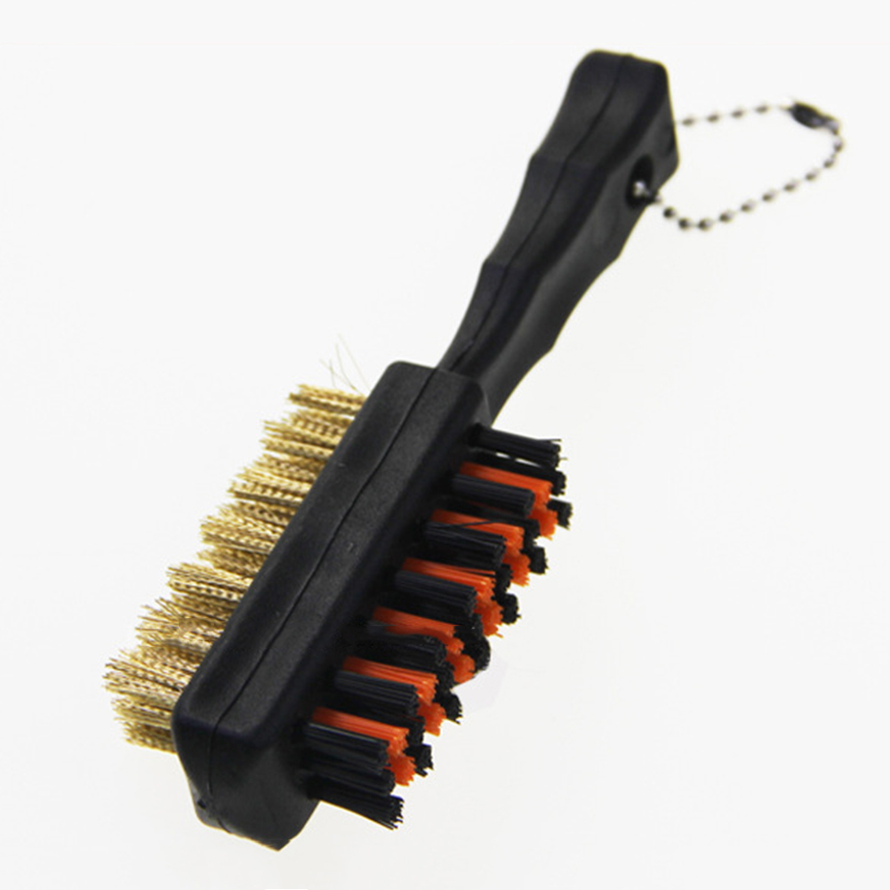 

Portable Golf Club Cleaner Lightweight Dual Sided Golf Putter Groove Brush, 501 Original