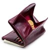 Fashion top layer cowhide ladies wallet trend small card holder