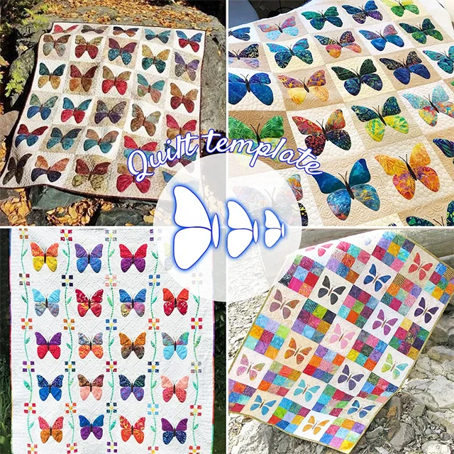 Pretty Butterfly Templates Set