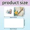 6Pcs Diamond Painting Musical Instrument Greeting Card with Envelopes for Beginner Adult Holiday Gifts