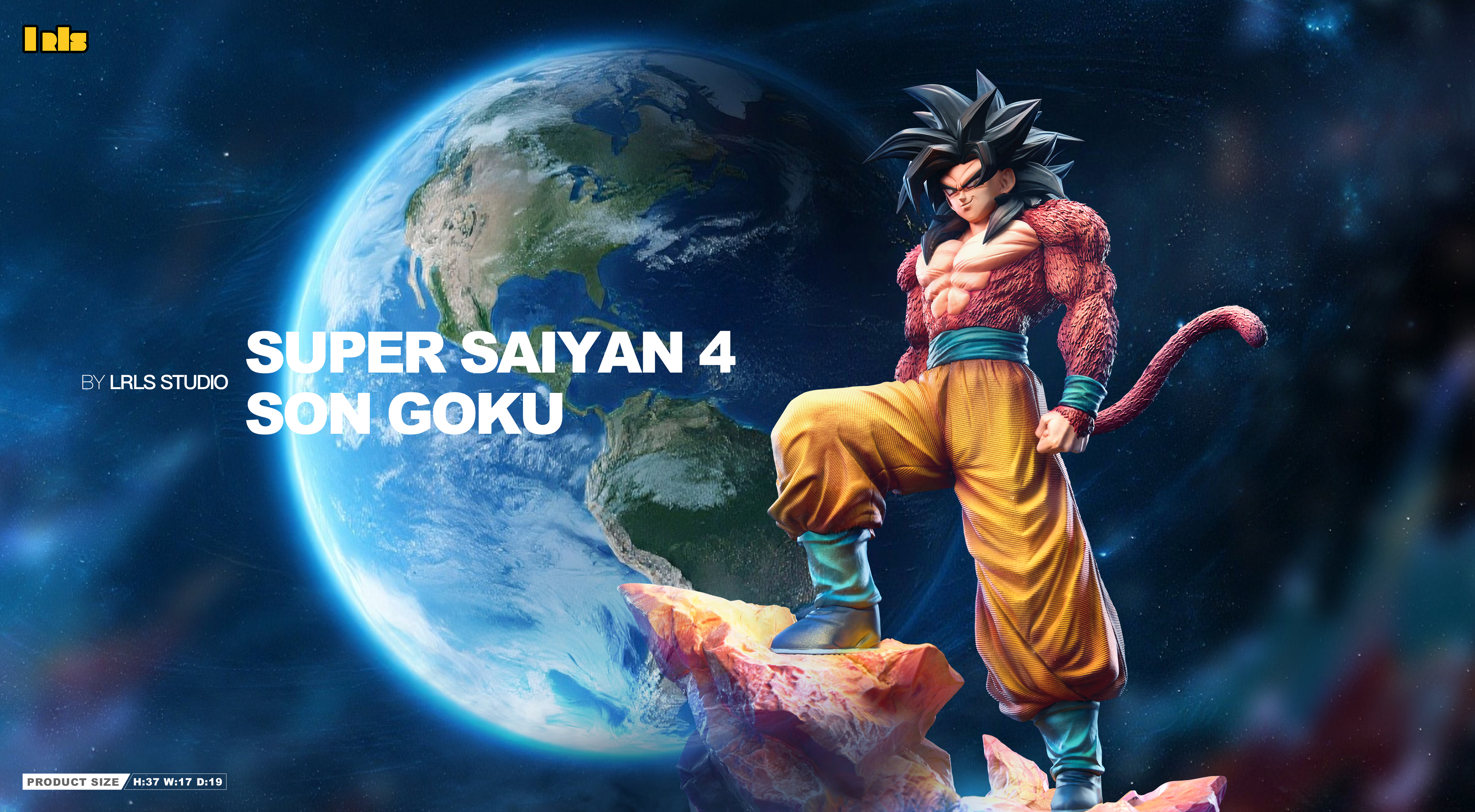 IRIS Studio - Goku Super Saiyan 4 Dragon Ball-