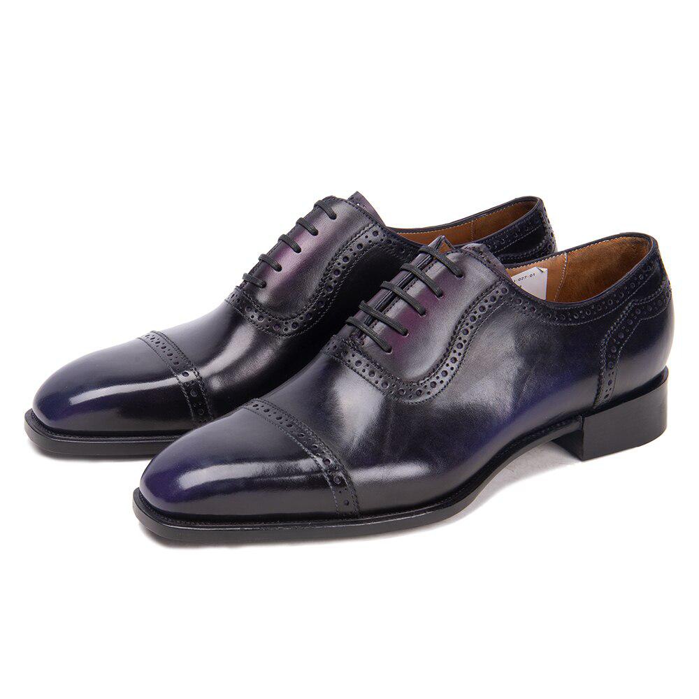 Men's Leather Shoes Oxford Shoes Banquet Shoes Wedding Leather Shoes