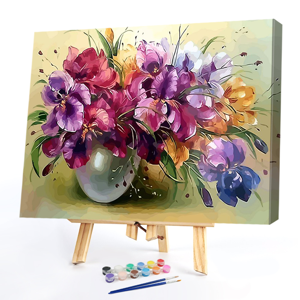 

40*50CM - Paint By Numbers - Flower, 501 Original