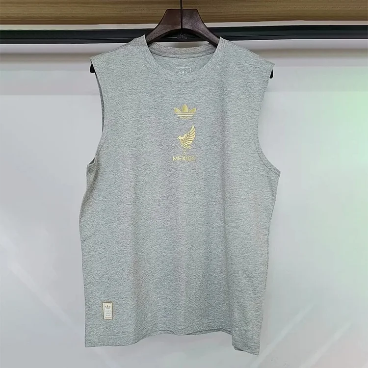25/26 Mexico Grey Cotton Tank Top