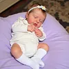 20" Reborn Lifelike Sleeping Baby Girl Fukion Cloth Body Reborn Doll Set with Heartbeat - RBBI-Myrebornbabydoll&reg; Myrebornbabydoll&reg;