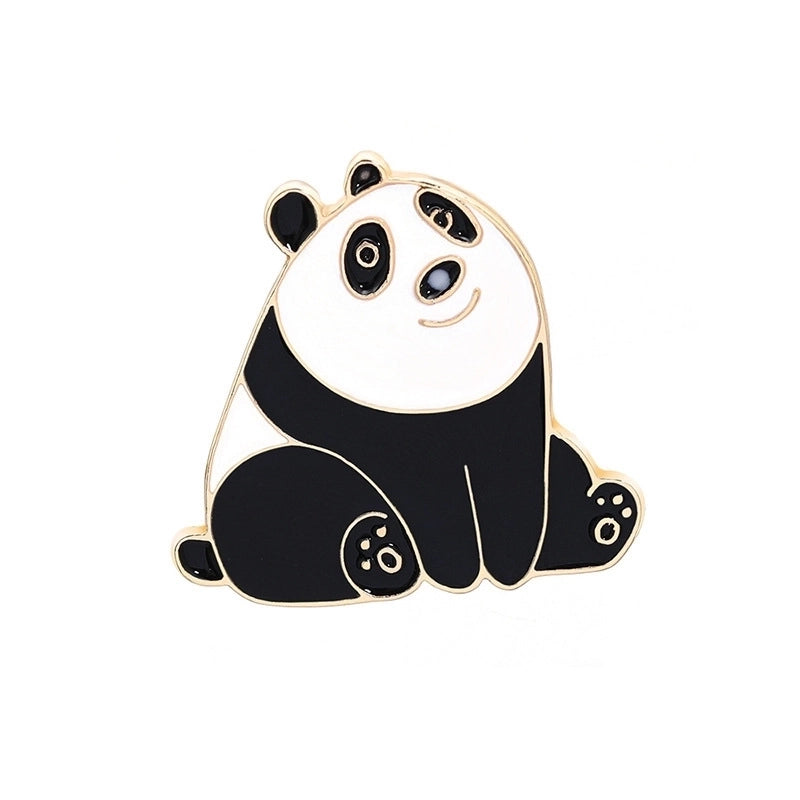 Cute Bear Panda Cat Alloy Women’s Brooches