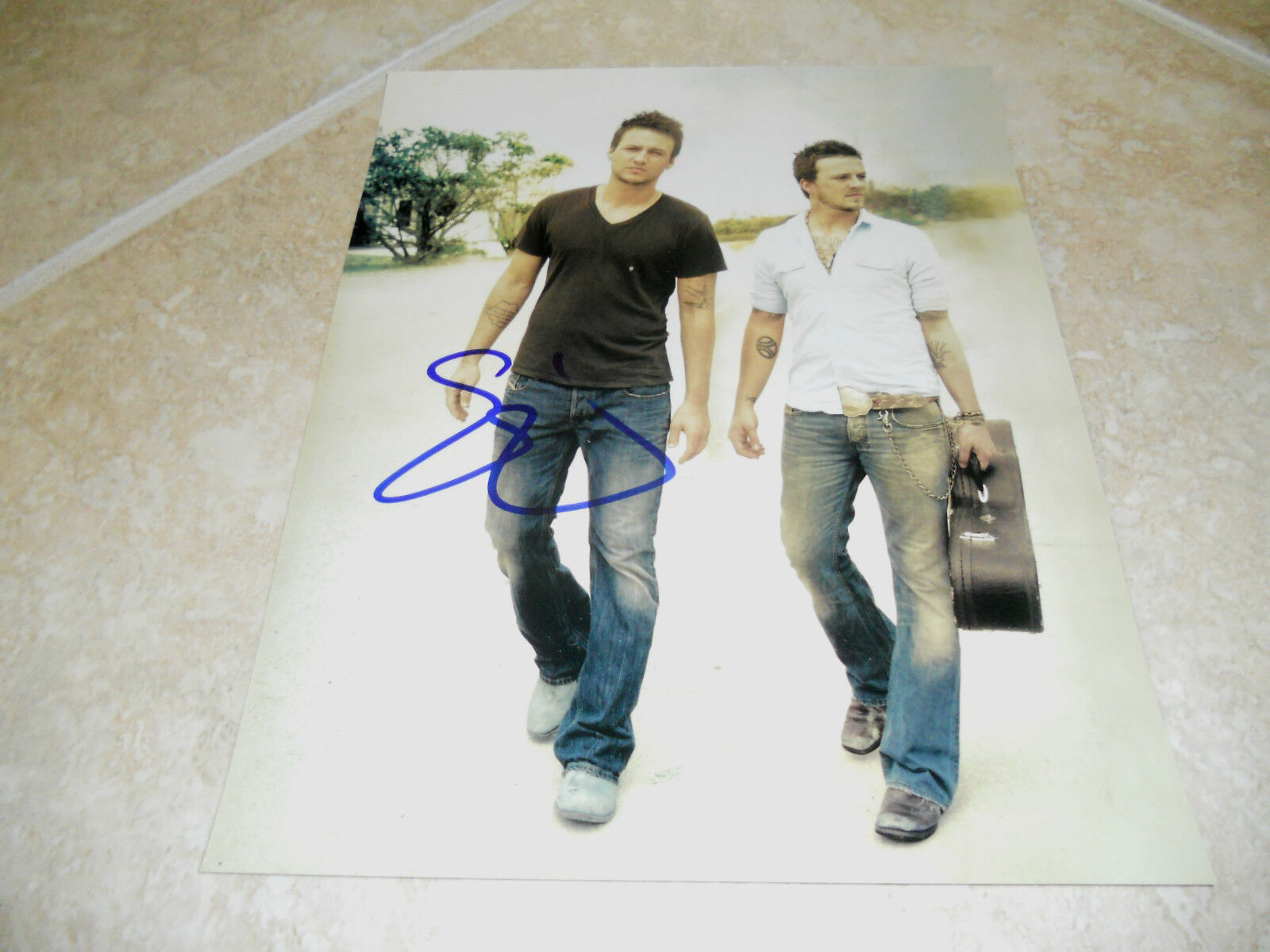 Love & Theft Eric Gunderson Signed Autographed 8x10 Color Photo Poster painting PSA Guarantee #2