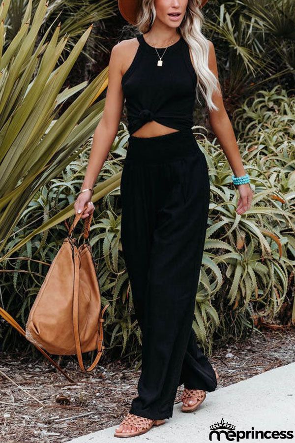 Fresh Air Pocketed Smocked Pants