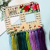88-Hole Embroidery Floss Organizer Plastic Cross Stitch Thread Storage Tool