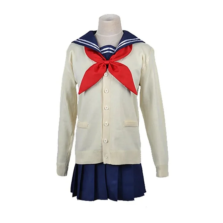 【Wetrose】In Stock Toga Himiko Cosplay Costume My Hero Academia Jk School Uniform Seifuku Anime Full Set Halloween