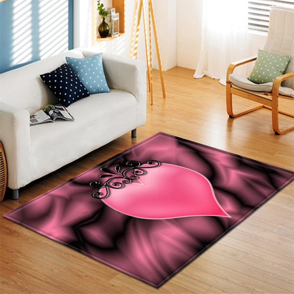 Christmas Living Room Carpet Kids Room Carpet Home Bedroom Bedside Mats Hallway Floor Decoration 3D Large Rug