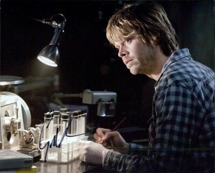 Eric Christian Olsen (The Thing) signed 8x10 Photo Poster painting In-person