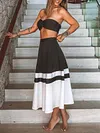 Hawaii Style Bandeau Two-Piece Suits