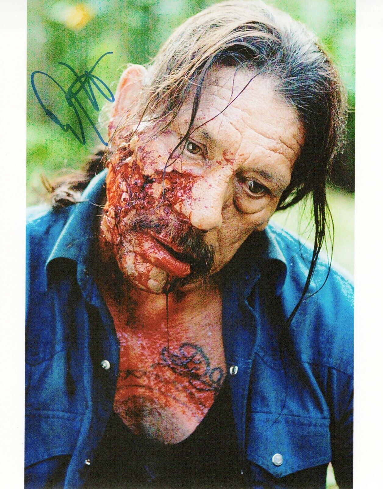 Danny Trejo Predators autographed Photo Poster painting signed 8x10 #12 Cuchillo