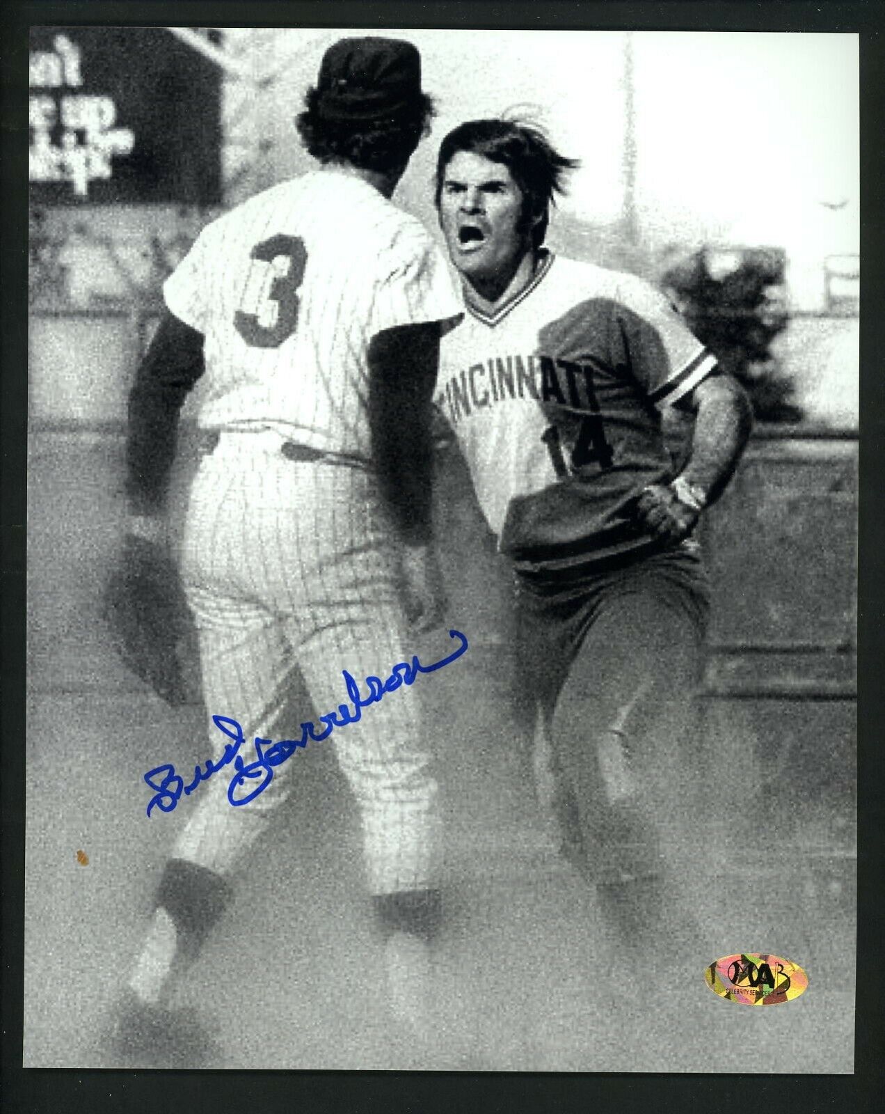 Bud Harrelson Signed Autographed 8 x 10 Photo Poster painting Pete Rose fight Mets  SHIPPING