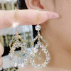 Copy Water Drop Spiral Earrings  James Yang