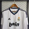 2012-2013 Retro Long Sleeve Real Madrid Home Football Shirt 1:1 Thai Quality