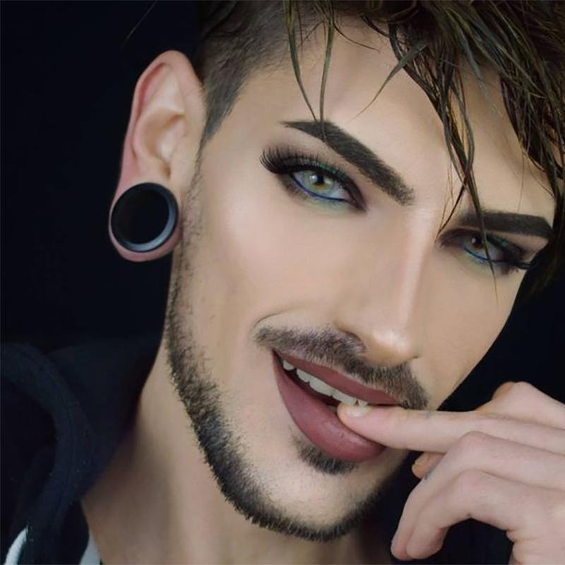 Men's Cyan Grey (12 Months) Contact Lenses