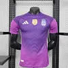 Joyfball 2025 Player Version Argentina Purple Football Shirt 1:1 Thai Quality（The player version jersey is a bit tight, please pay attention to the size selection）