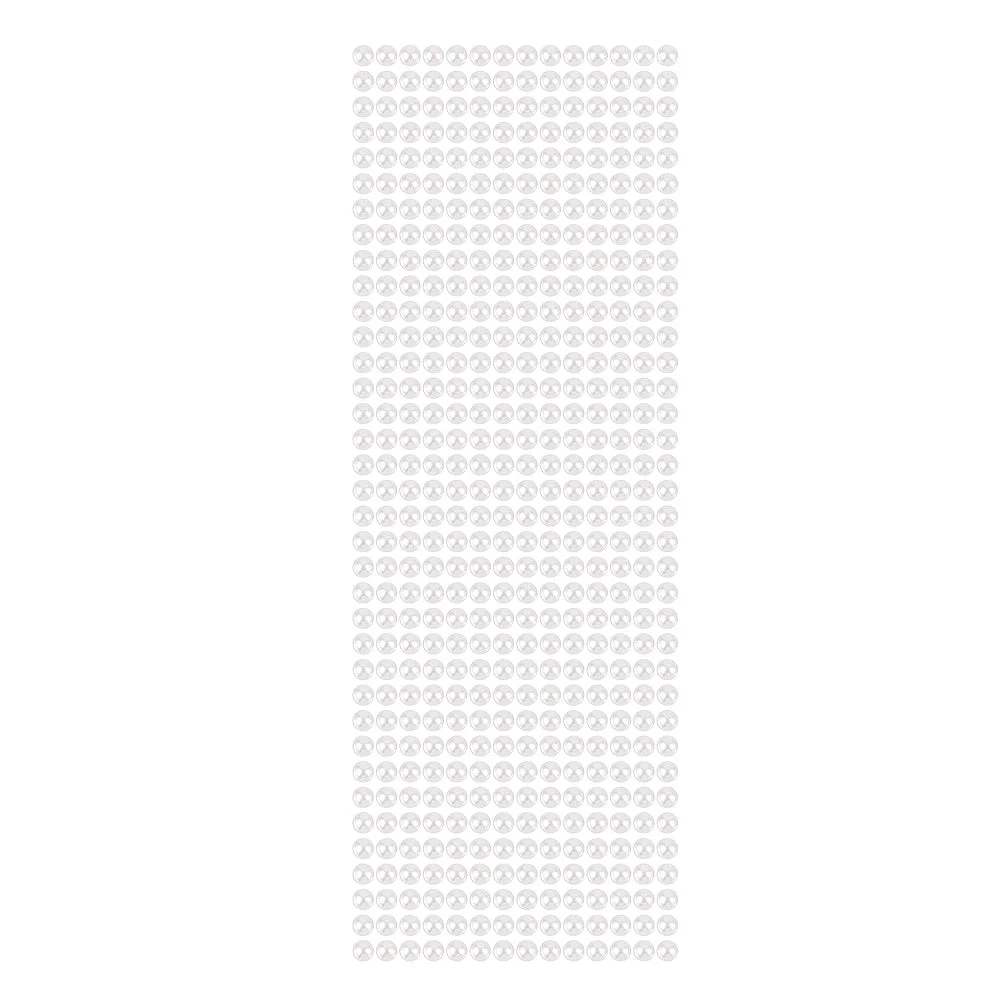 3D Pearl Face Jewels Tattoo Eyeshadow Stickers Face Body Brow Makeup Self Adhesive Diamond Decoration Pearl Face Jewels Sticker