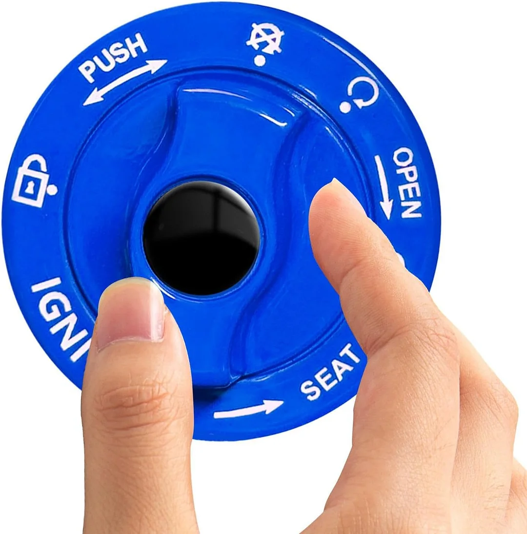 Push Button Start Cover - Metal Car Engine Start Stop Button Cover