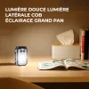 Mini lampe de poche Type-C chargeant avec deux lumières