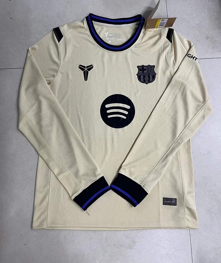 25/26 Barcelona away long-sleeved fan version