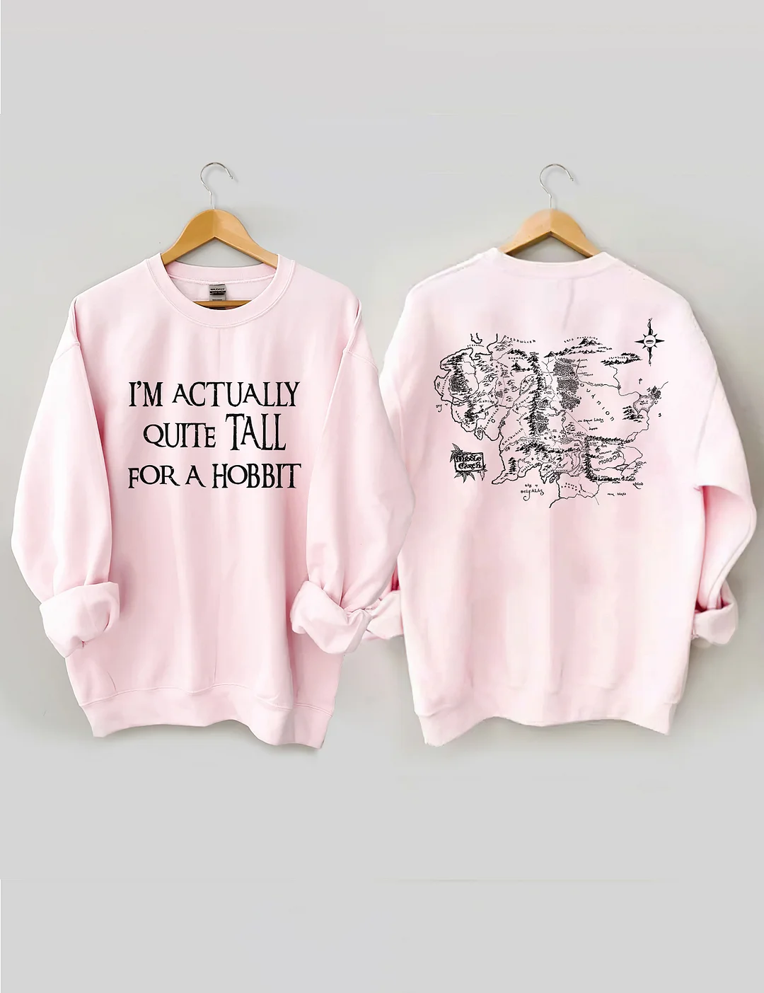 I'm Actually Quite Tall For A Hobbit Sweatshirt