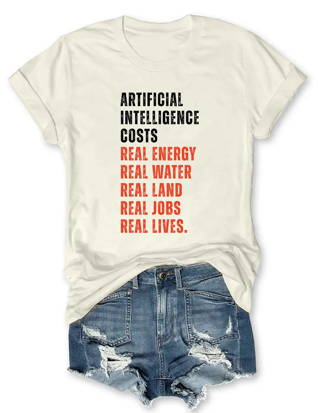 Artificial Intelligence Costs T-shirt