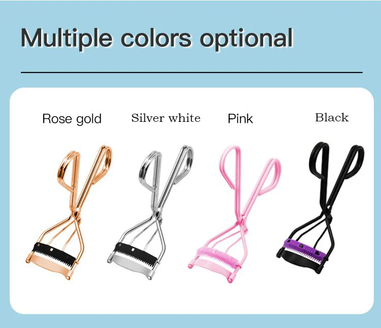 Eyelash Curler With Built-in Comb