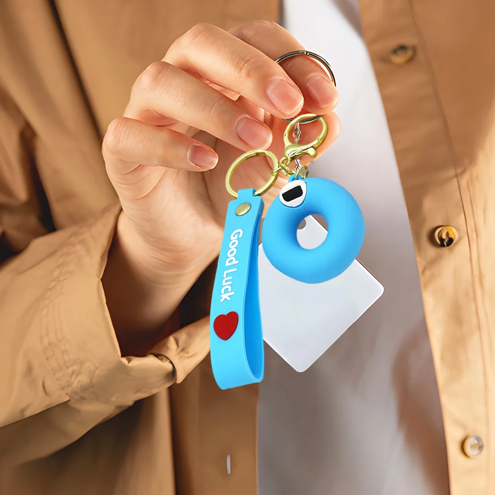 Letter A-Z Keychain Wacky Wizard Handbag Key Chain for Car Keys/Wallet/Backpack