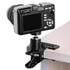 1 Pair Cross Stitch Clip Clamp 360 Rotation Clip-On Desk Stand For Camera Tripod