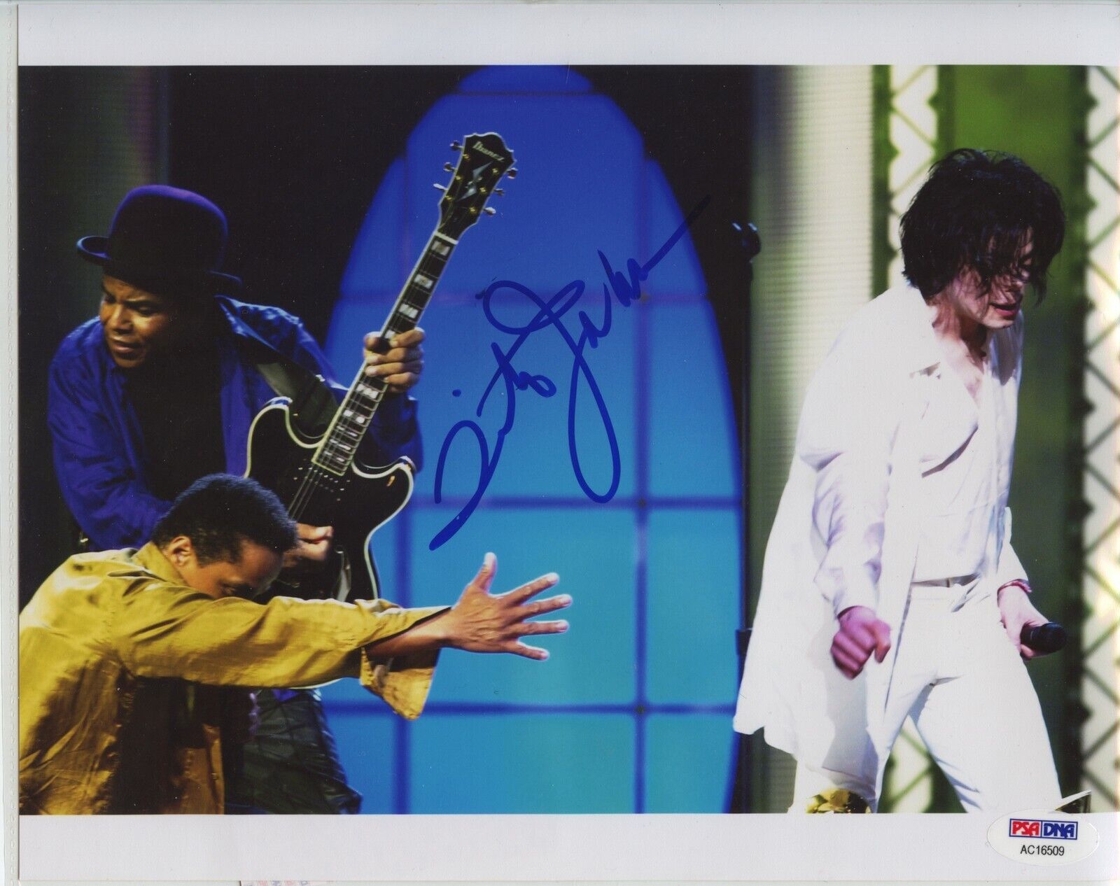 TITO JACKSON 8x10 Photo Poster painting Signed Autographed Auto PSA DNA Jackson 5