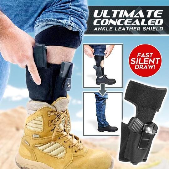Ultimate Concealed Ankle Leather Shield